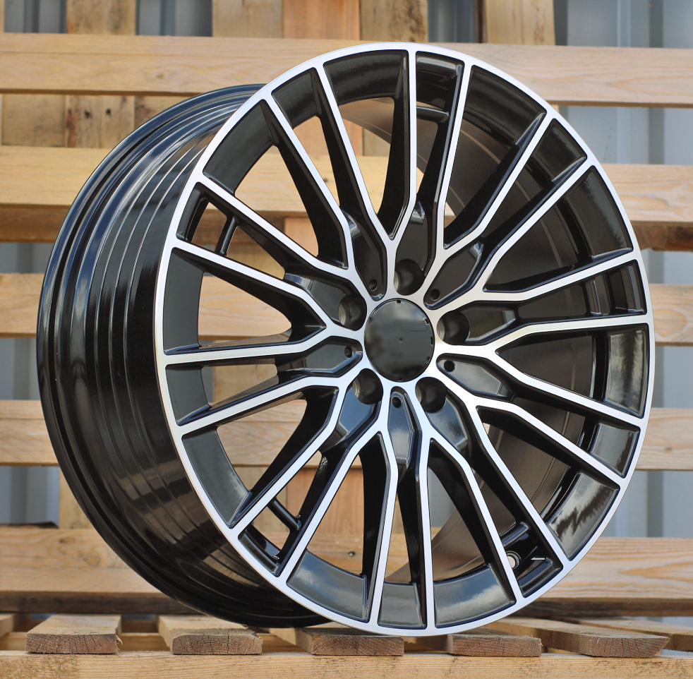 Mercedes YF0427  Melns ar pulētu virsmu R19 5X112 8.5J et35.5 66.6