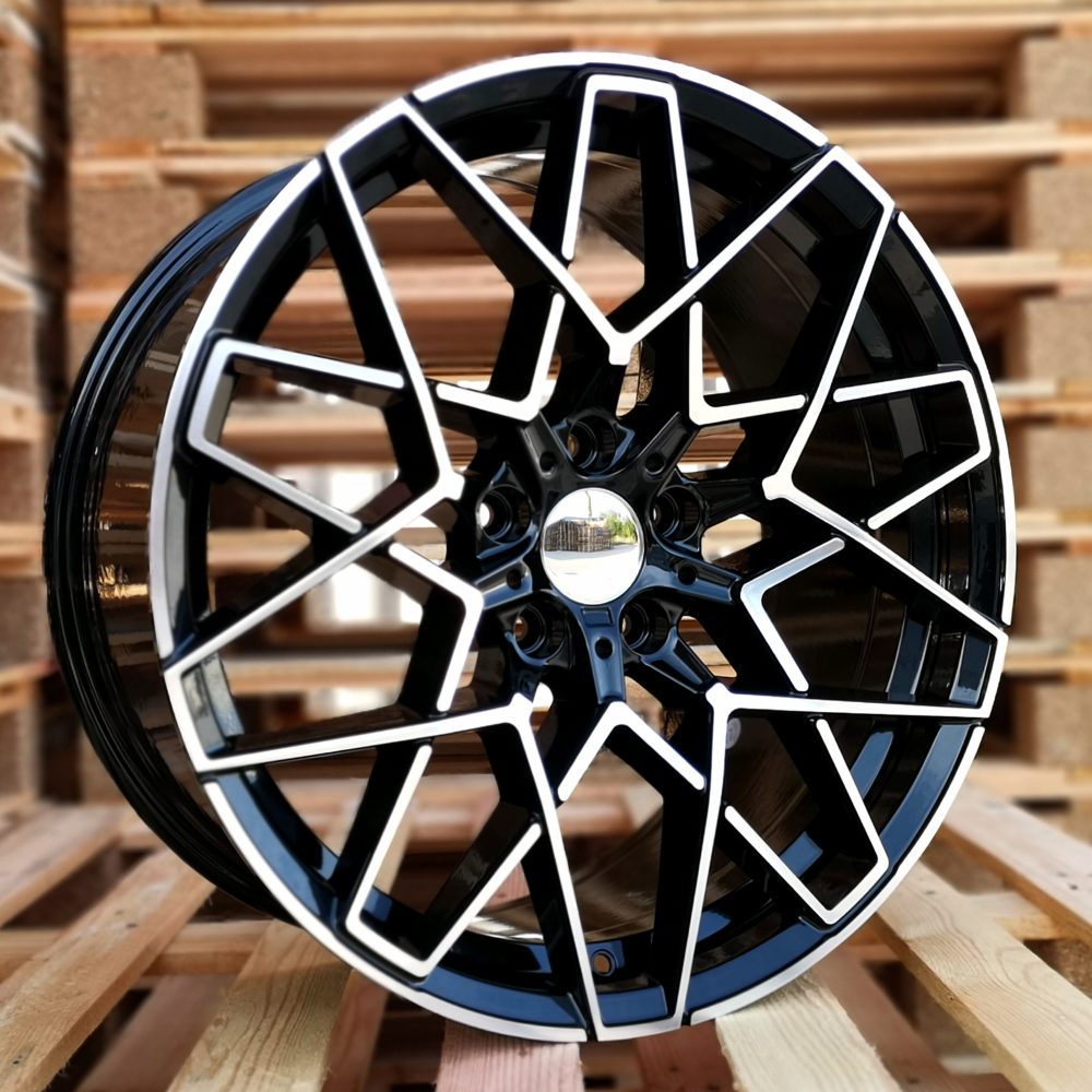 BMW A1344  Melns ar pulētu virsmu un pulverlaku R20 5X120 8.5J et25 72.6