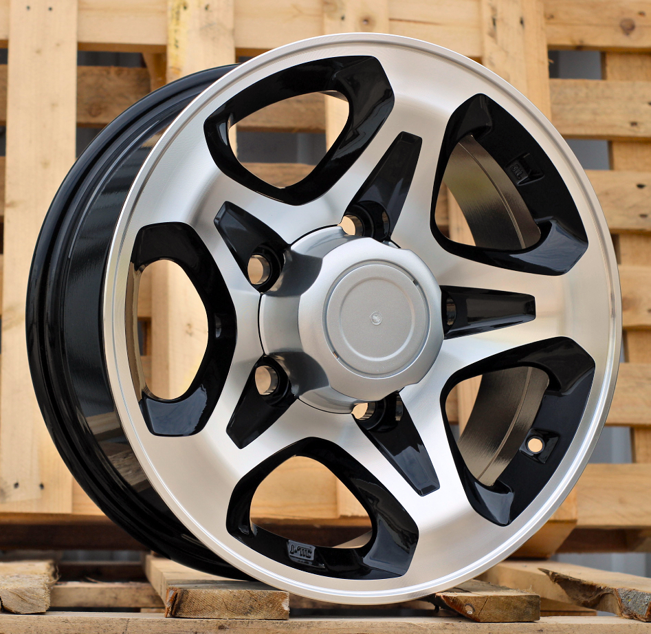JT296  Melns ar pulētu virsmu R16 5X150 7J et 110.1