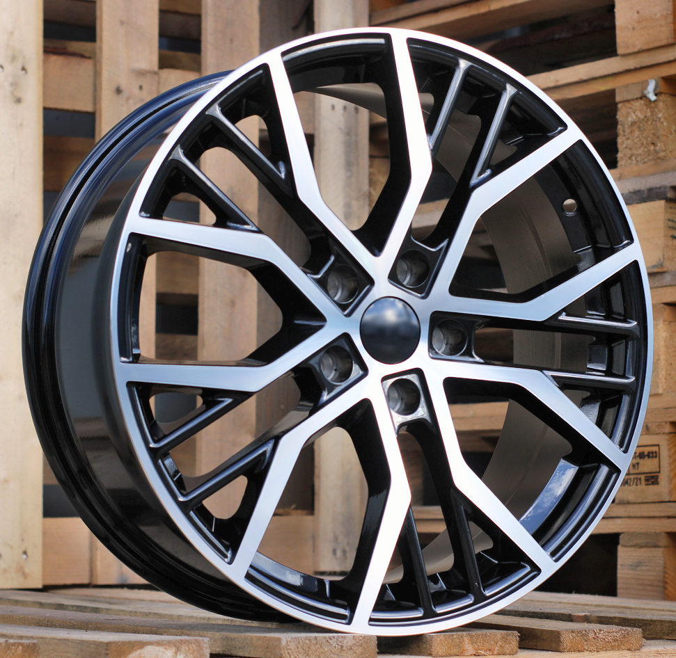 Volkswagen BK713  Melns ar pulētu virsmu R16 5X100 7J et40 57.1