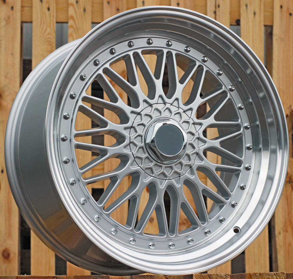 BY479  Sudrabs ar pulētu malu R18 10X112/120 9.5J et20 74.1