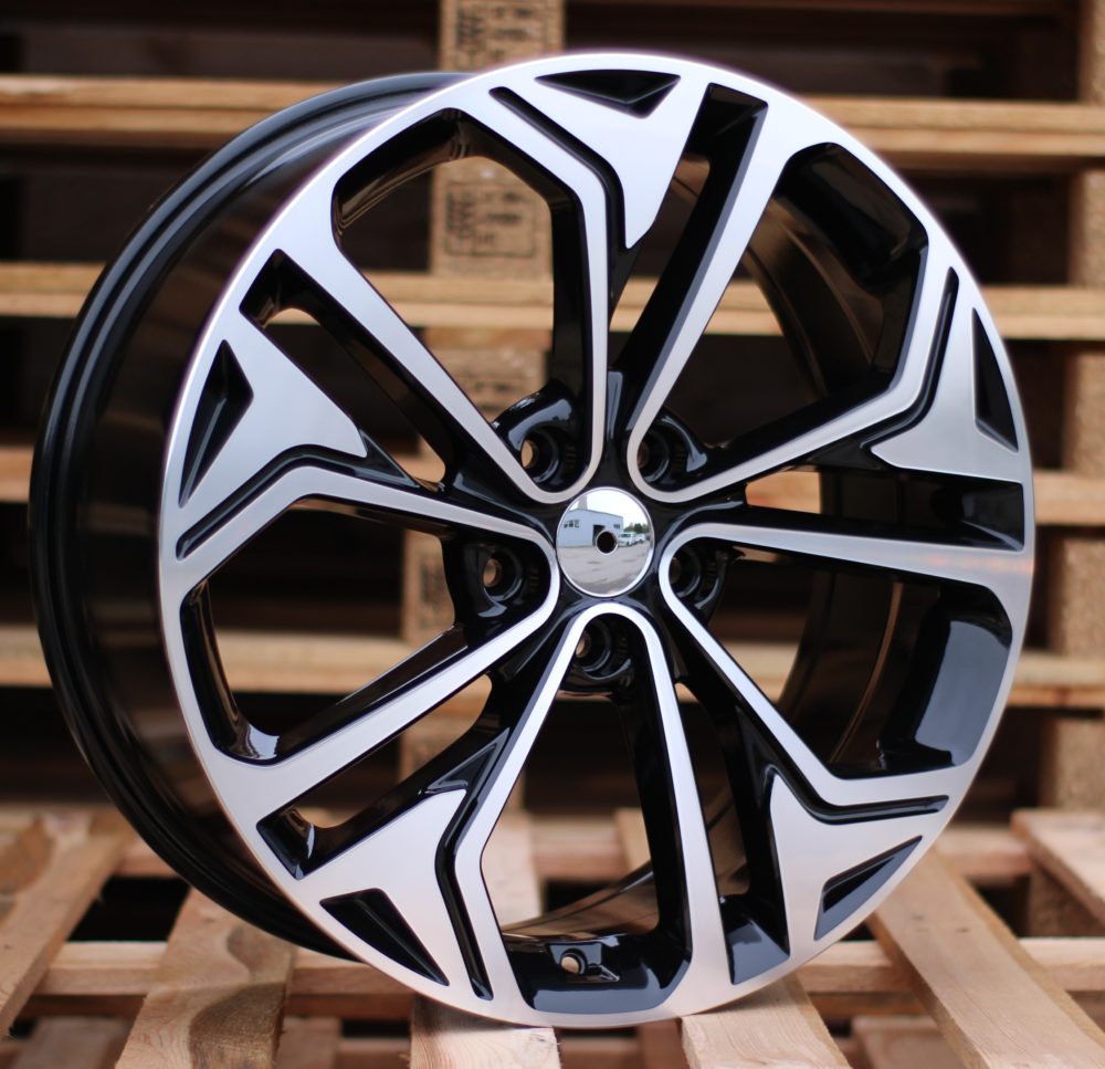 Hyundai B5519  Melns ar pulētu virsmu R19 5X114.3 7.5J et50 67.1