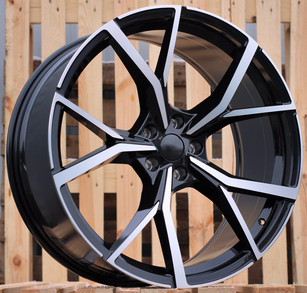 Volkswagen B5801  Melns ar pulētu virsmu R18 5X112 7.5J et45 57.1