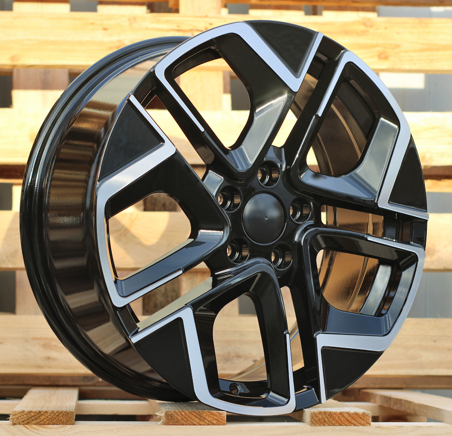 Volkswagen Y1258  Melns ar pulētu virsmu R18 5X112 7.5J et51 57.1