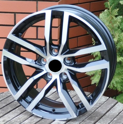Volkswagen VW502  Melns ar pulētu virsmu R16 5X112 6.5J et46 57.1