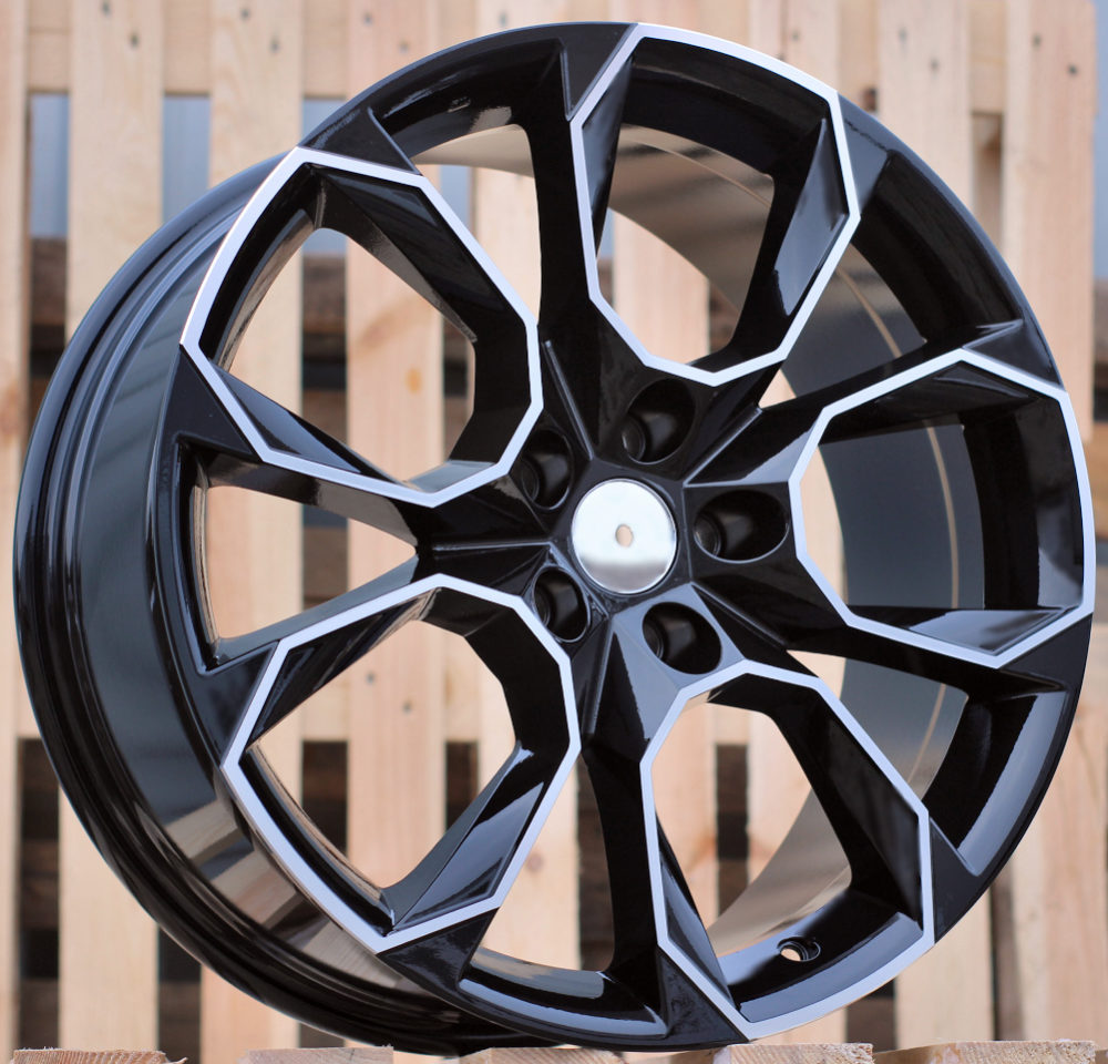 Skoda SK516  Melns ar pulētu virsmu R18 5X112 8J et40 57.1
