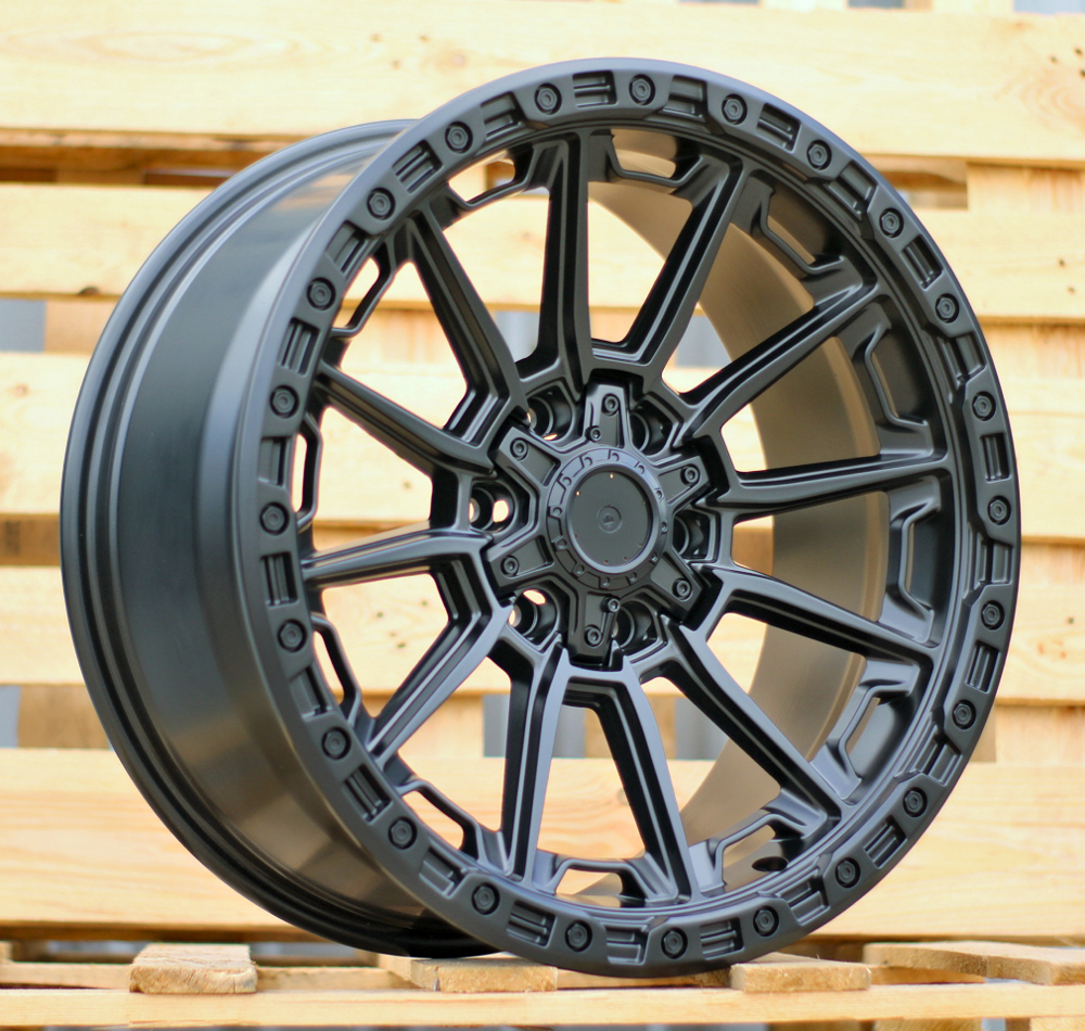 A1889  Melns pusmatēts R20 6X139.7 9J et18 110.5