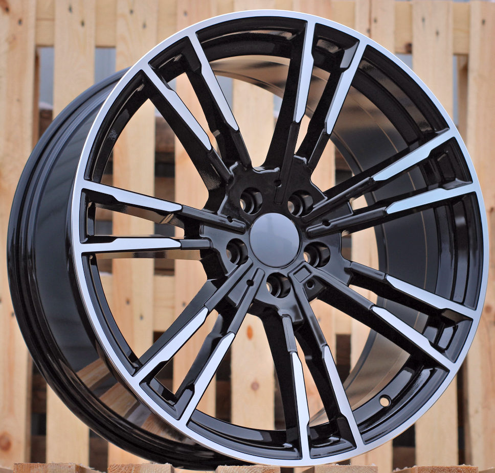 BMW A7065  Melns ar pulētu virsmu R18 5X120 8J et30 72.6