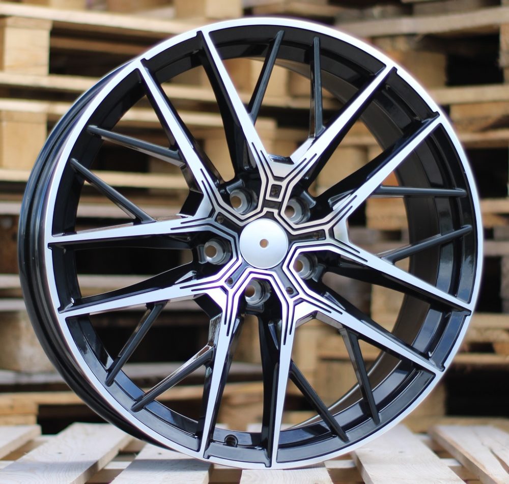 BMW H5080  Melns ar pulētu virsmu R18 5X112 8J et50 66.6