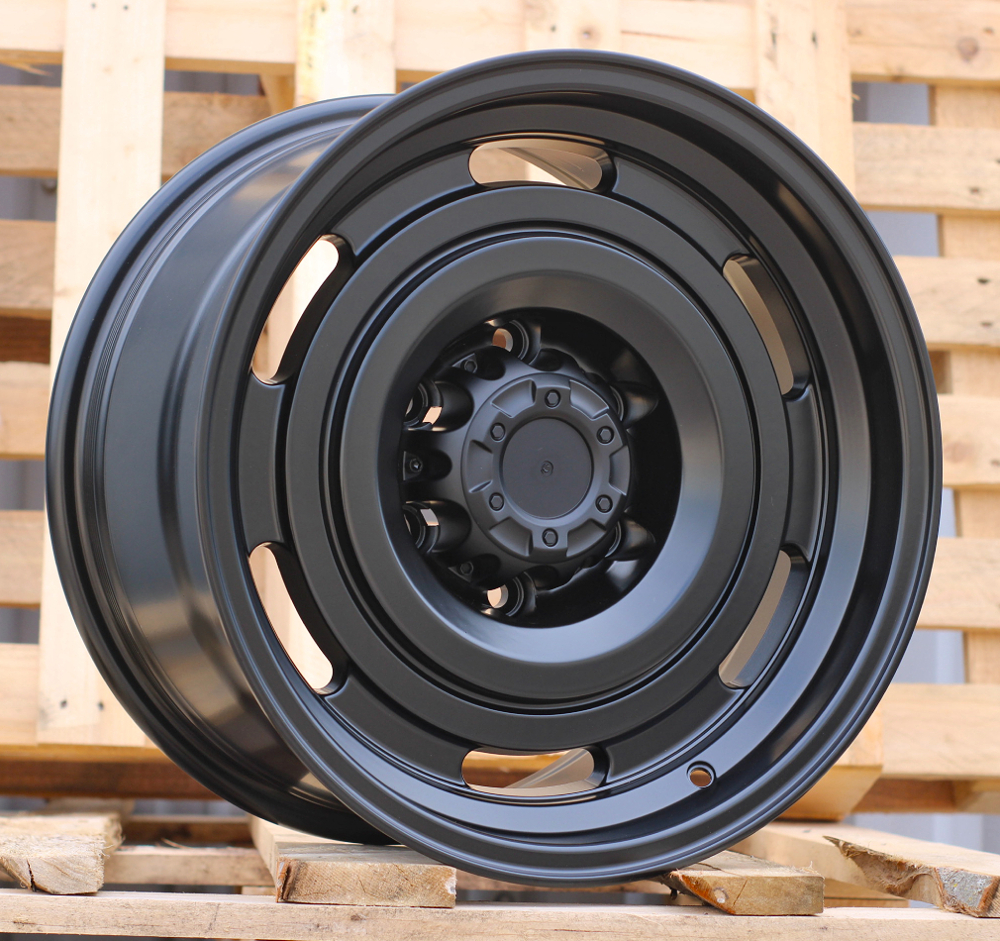 JT215  Melns matēts R17 6X139.7 9J et 110.1