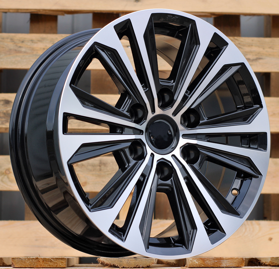 Toyota B1689  Melns ar pulētu virsmu R17 6X139.7 7.5J et25 106.1