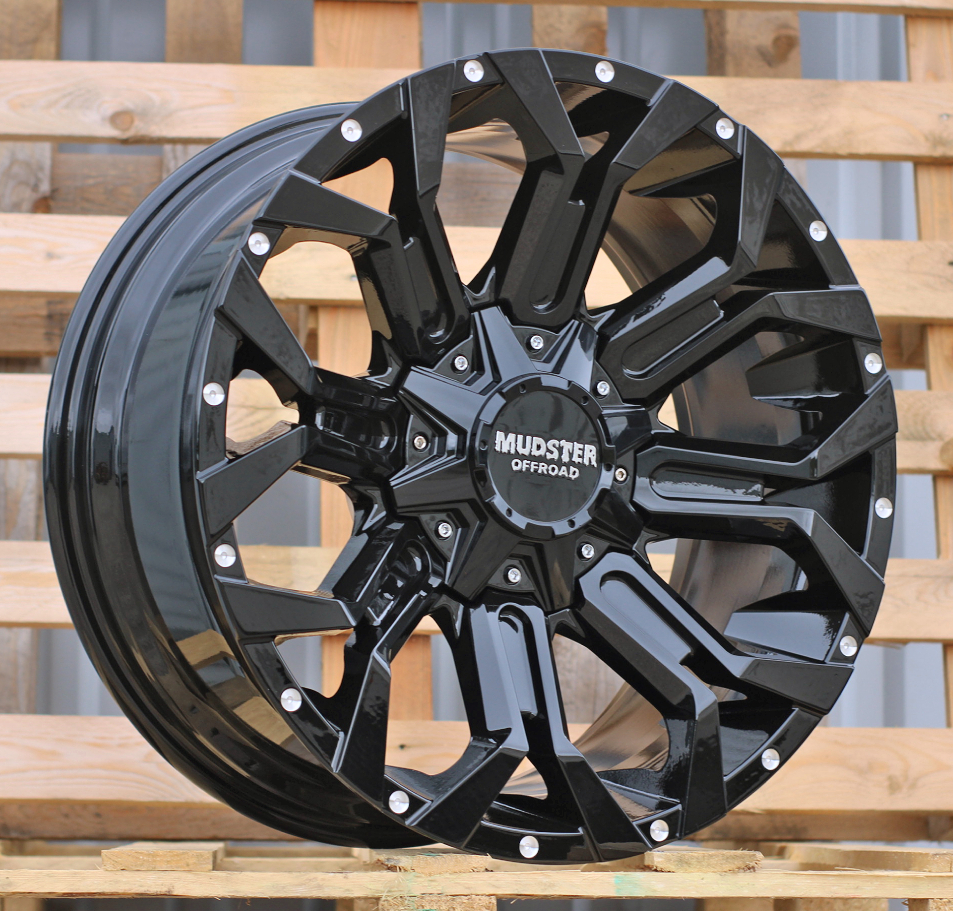 B1417  Melns R20 8X165.1 9J et 125.1
