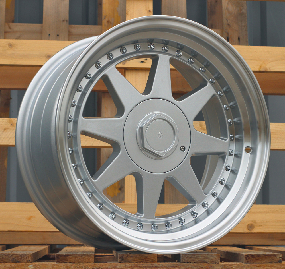 7905F  Sudrabs ar pulētu malu R17 5X112 7.5J et35 66.6