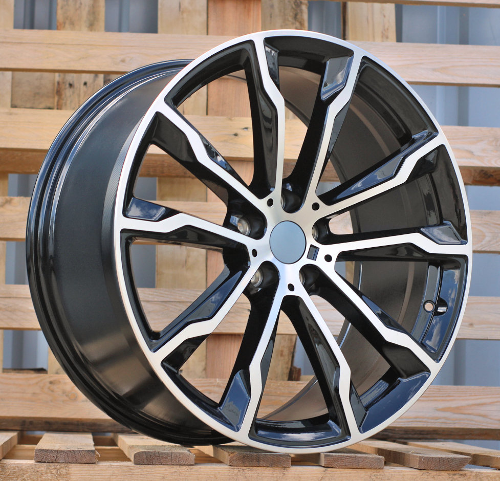 BMW H3263F  Melns ar pulētu virsmu R20 5X112 9.5J et43 66.6