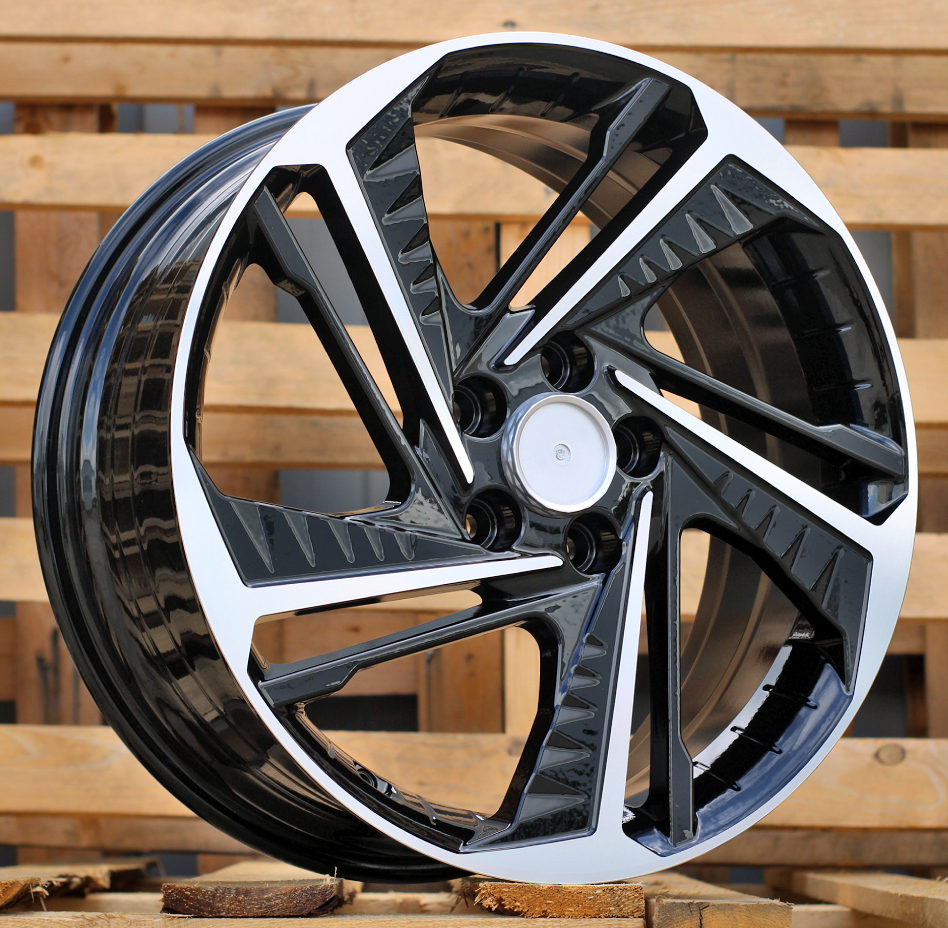Hyundai A5895  Melns ar pulētu virsmu R18 5X114.3 7.5J et50.5 67.1