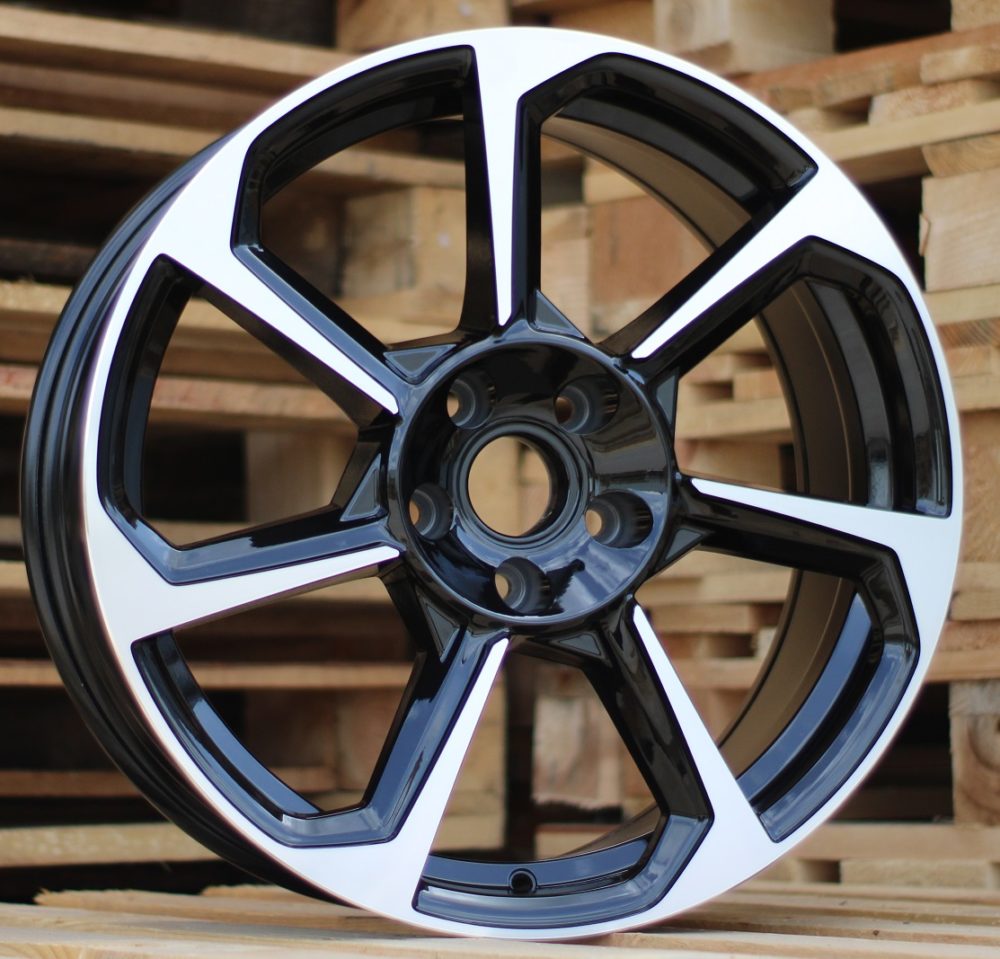 Audi B5213  Melns ar pulētu virsmu R19 5X112 8.5J et38 57.1