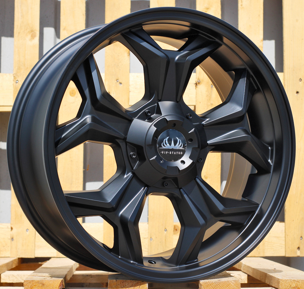 L1859  Melns matēts R20 6X139.7 9J et20 108.1