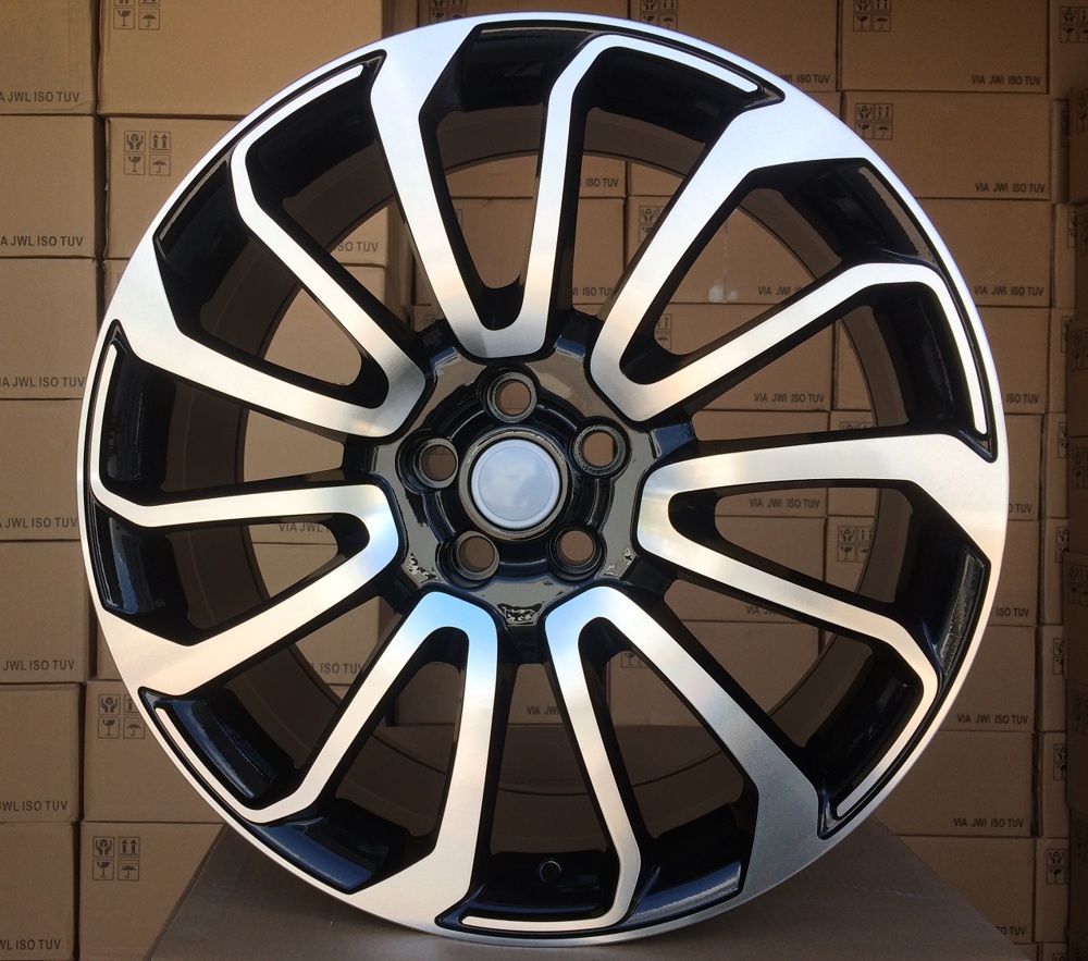 Land Rover/Range Rover BY959  Melns ar pulētu virsmu R21 5X120 9.5J et49 72.6