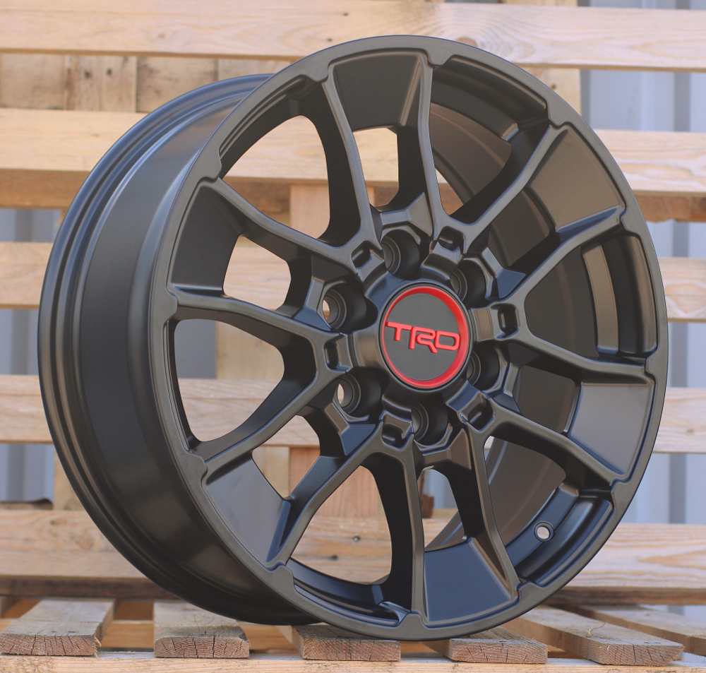 Toyota Y1202  Melns pusmatēts R18 6X139.7 8J et50 95.1