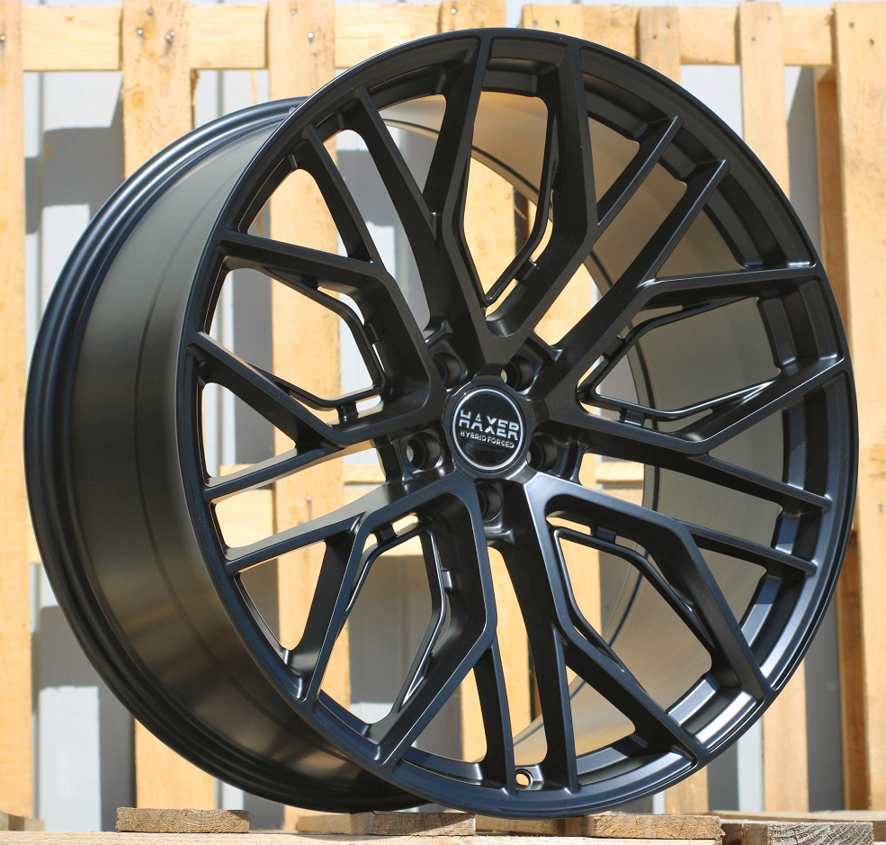 HX015F  Melns pusmatēts R22 5X112 10.5J et20 66.5