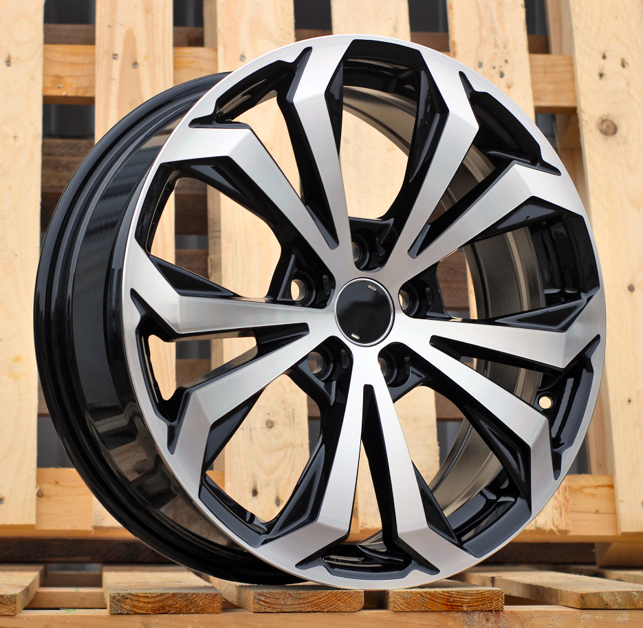 Toyota Y1133  Melns ar pulētu virsmu R18 5X114.3 7J et35 60.1