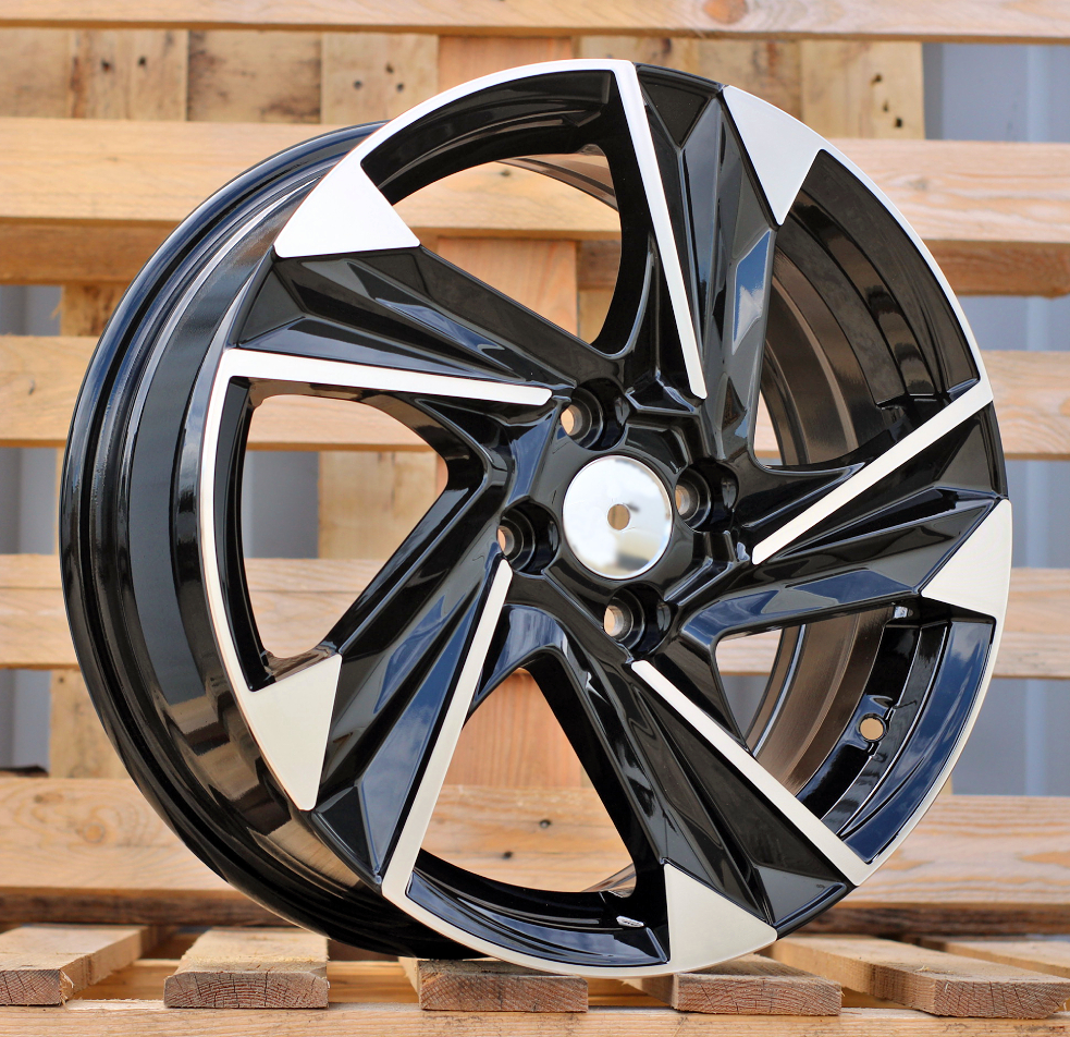 Hyundai Y1220  Melns ar pulētu virsmu R16 4X100 6.5J et45 54.1