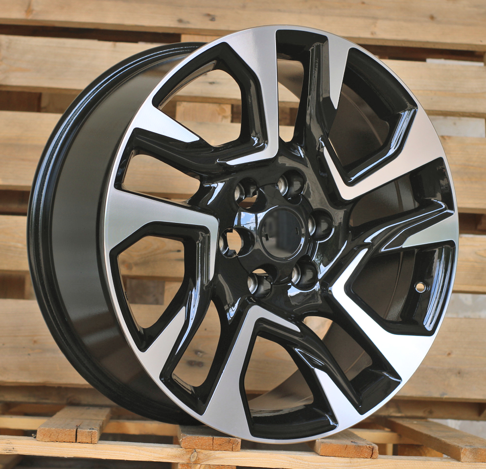 H957F  Melns ar pulētu virsmu R18 6X139.7 7.5J et25 106.1