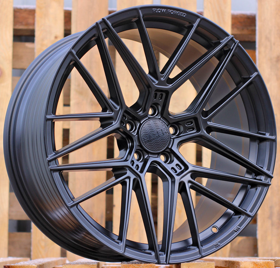 HX07F  Melns pusmatēts R19 5X112 9.5J et40 66.5