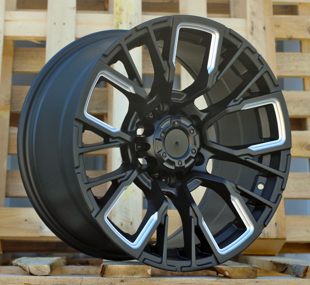 JT256  Melns ar pulētu virsmu R17 6X139.7 9J et 110.1