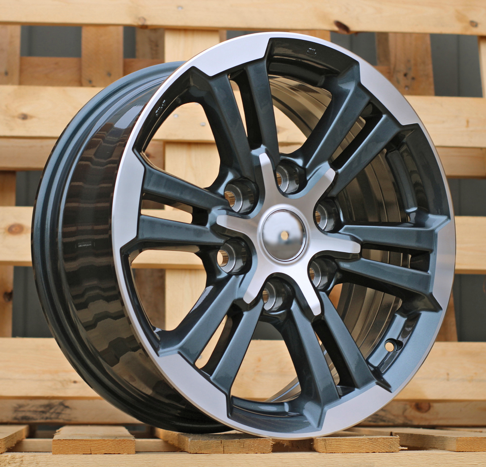 B1649  Pelēks R17 6X139.7 7.5J et38 67.1