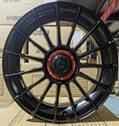 FBX298  Melns pusmatēts R19 5X112 8.5J et35 66.5