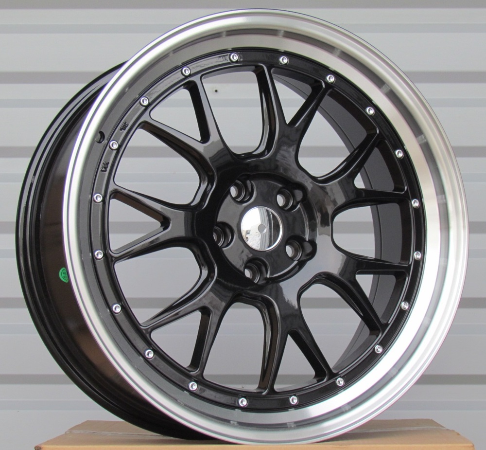 BMW D7027  Melns ar pulētu malu R21 5X120 9J et30 74.1