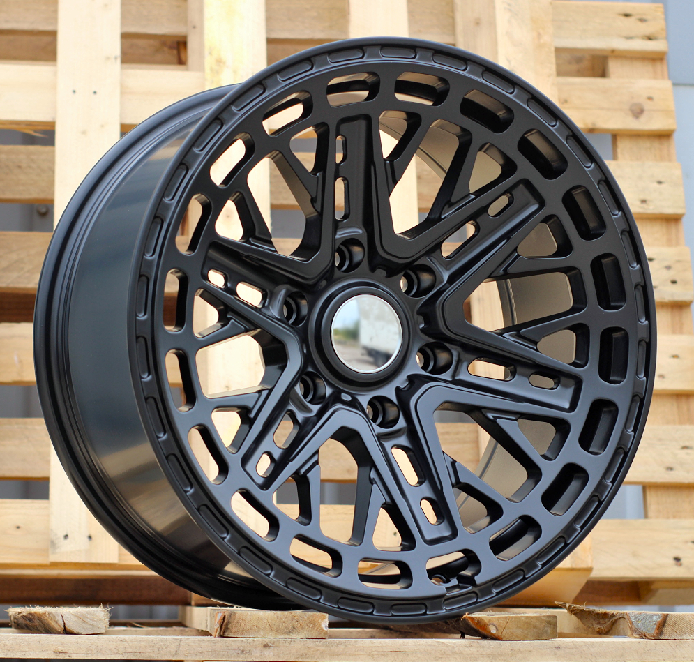 JT206  Melns matēts R18 6X139.7 9J et 110.1