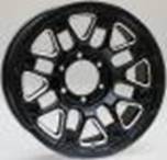 FBX155  Melns ar pulētu virsmu R17 6X139.7 9J et 110.1