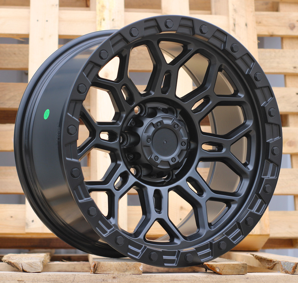FBX317  Melns matēts R17 6X139.7 8.5J et 106.1