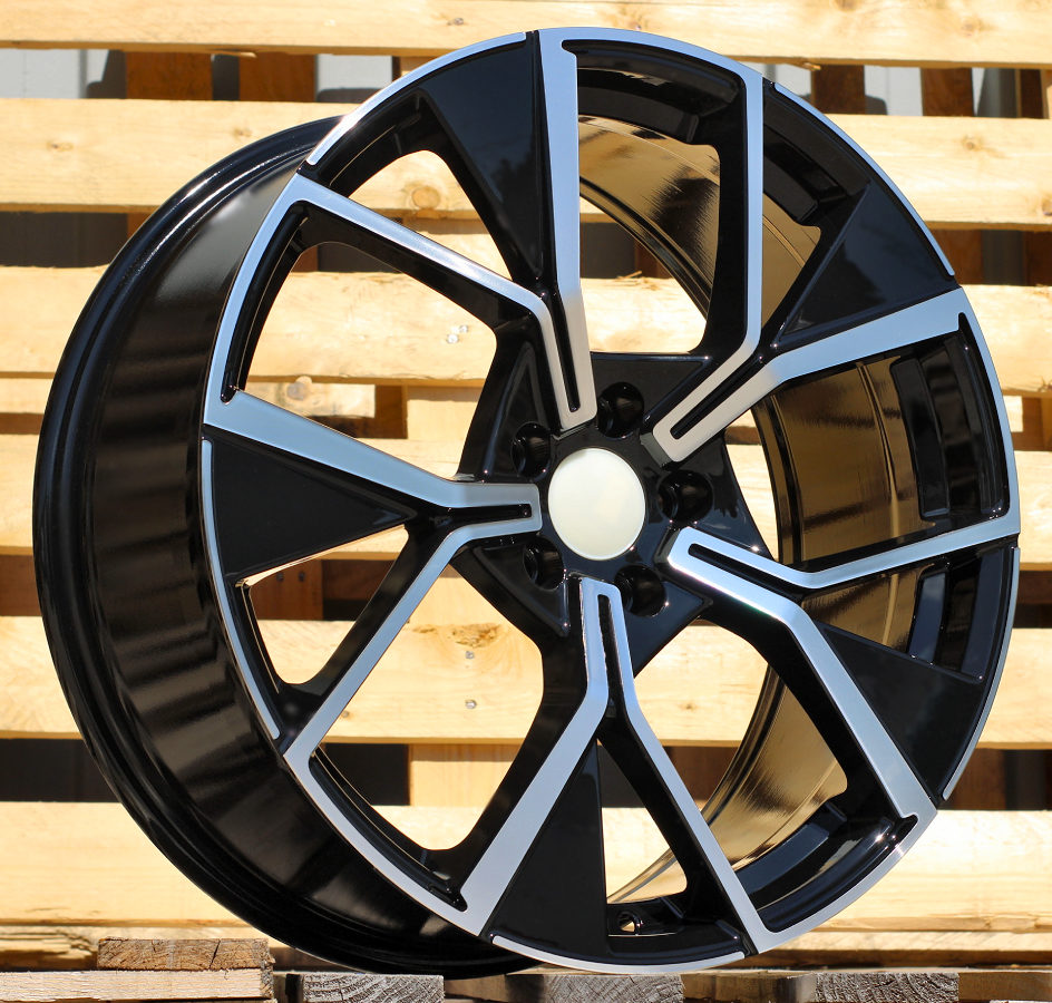 Volkswagen Y1196  Melns ar pulētu virsmu R20 5X112 8.5J et38 57.1