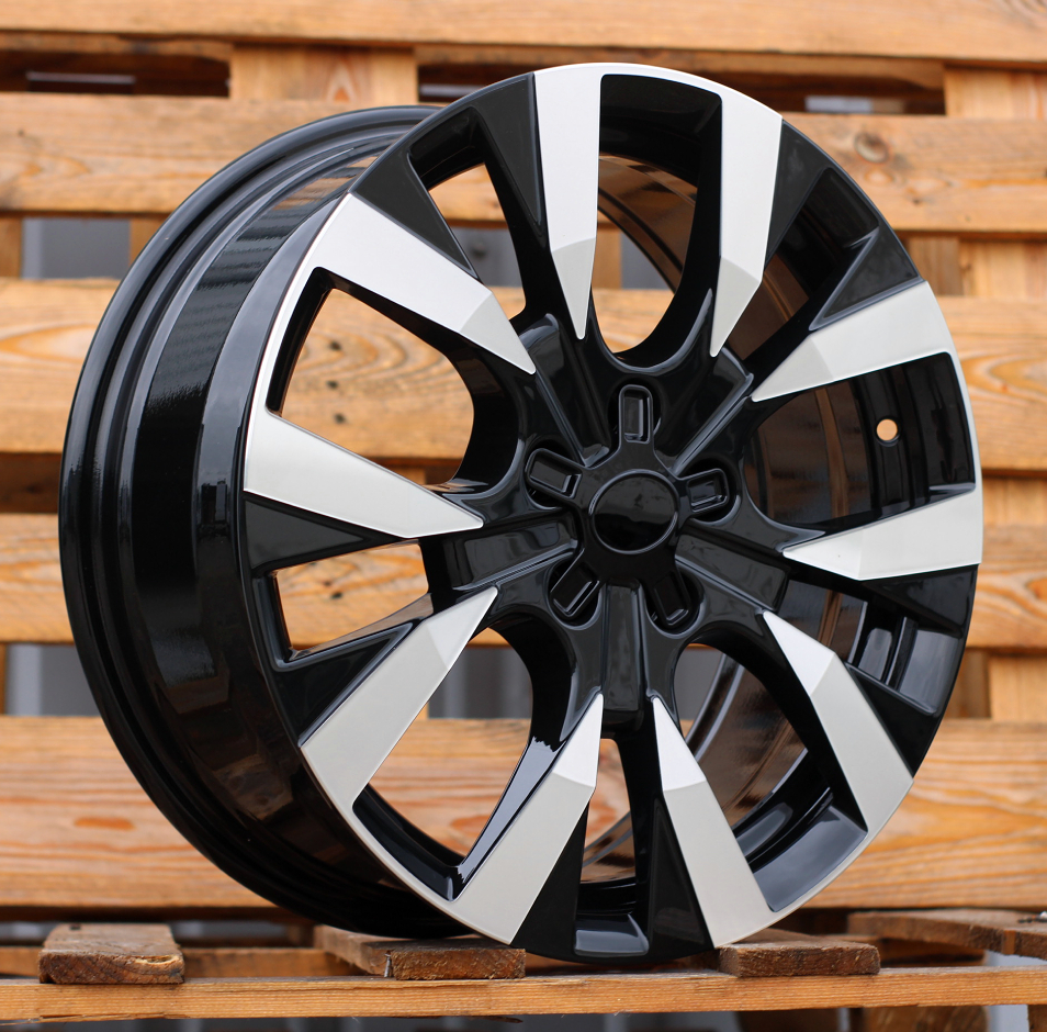 Citroen Y1248  Melns ar pulētu virsmu R17 5X108 7J et45 65.1