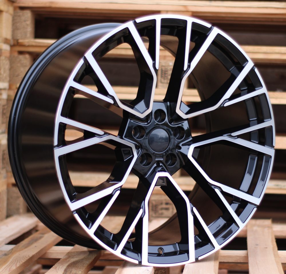 BMW B5769  Melns ar pulētu virsmu R22 5X112 9.5J et37 66.6
