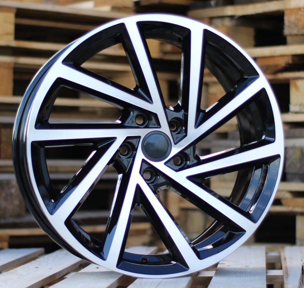 Volkswagen B5329  Melns ar pulētu virsmu R17 5X112 7.5J et45 57.1