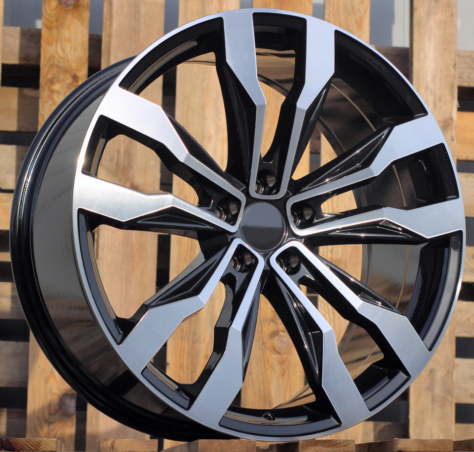 Volkswagen B5333  Melns ar pulētu virsmu R18 5X112 8J et41 57.1