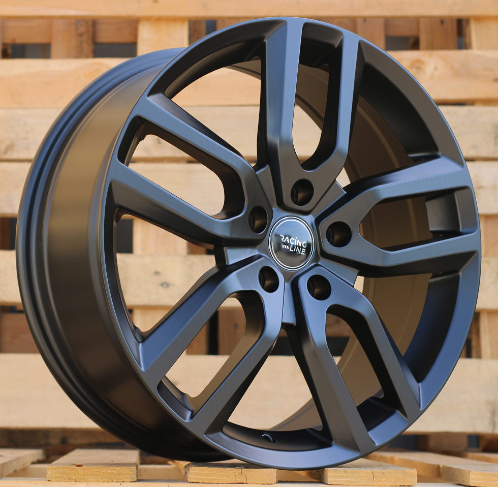 B5883  Melns pusmatēts R18 5X110 7.5J et40 65.1