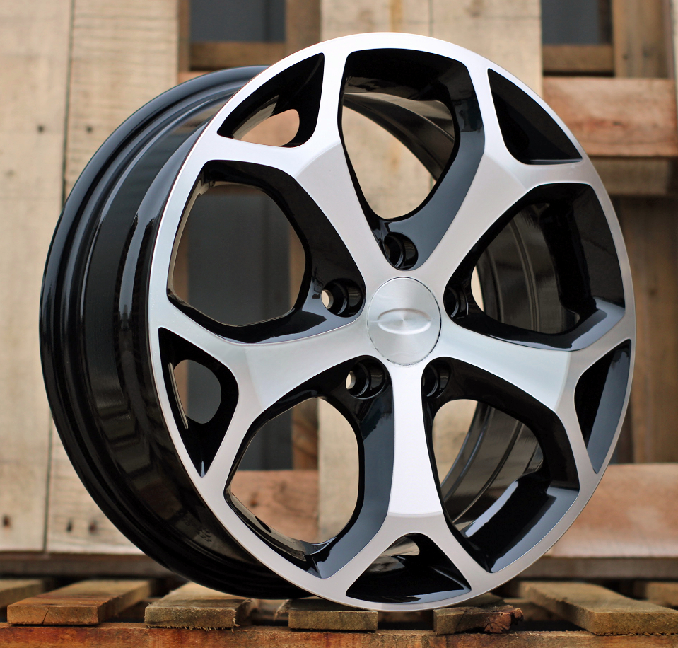 Ford BK386  Melns ar pulētu virsmu R17 5X108 7.5J et50 63.4