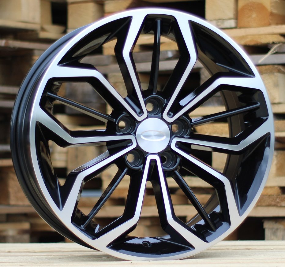 Ford B5433  Melns ar pulētu virsmu R16 5X108 6.5J et50 63.3