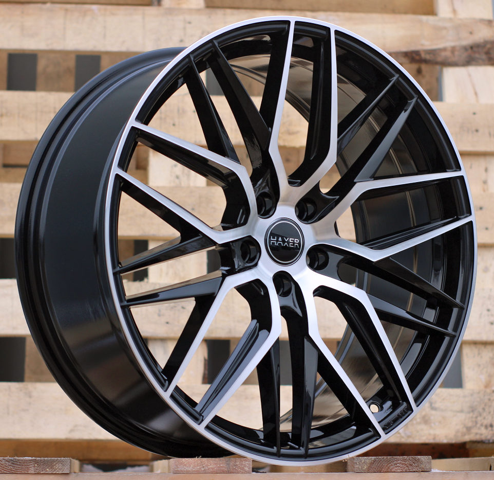 HX035  Melns ar pulētu virsmu R18 5X112 8J et40 66.5