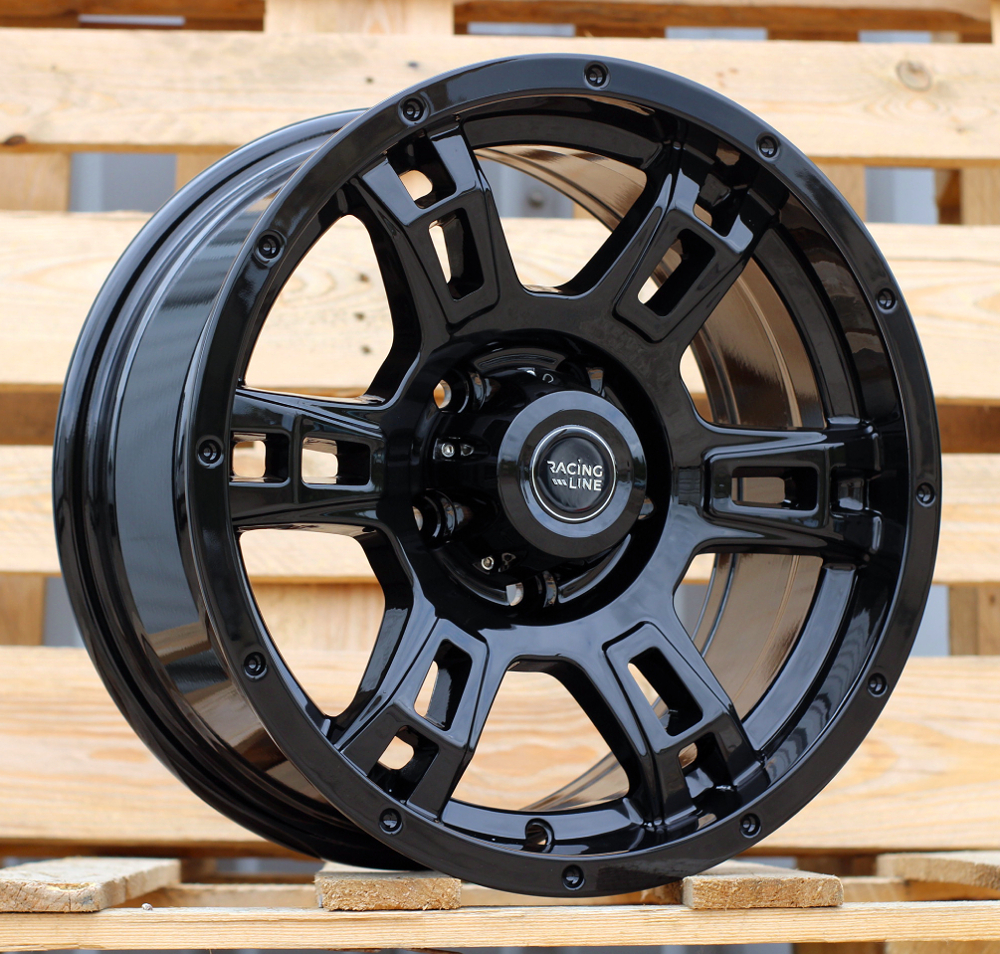 B5317  Melns R15 5X114.3 7J et 83.1