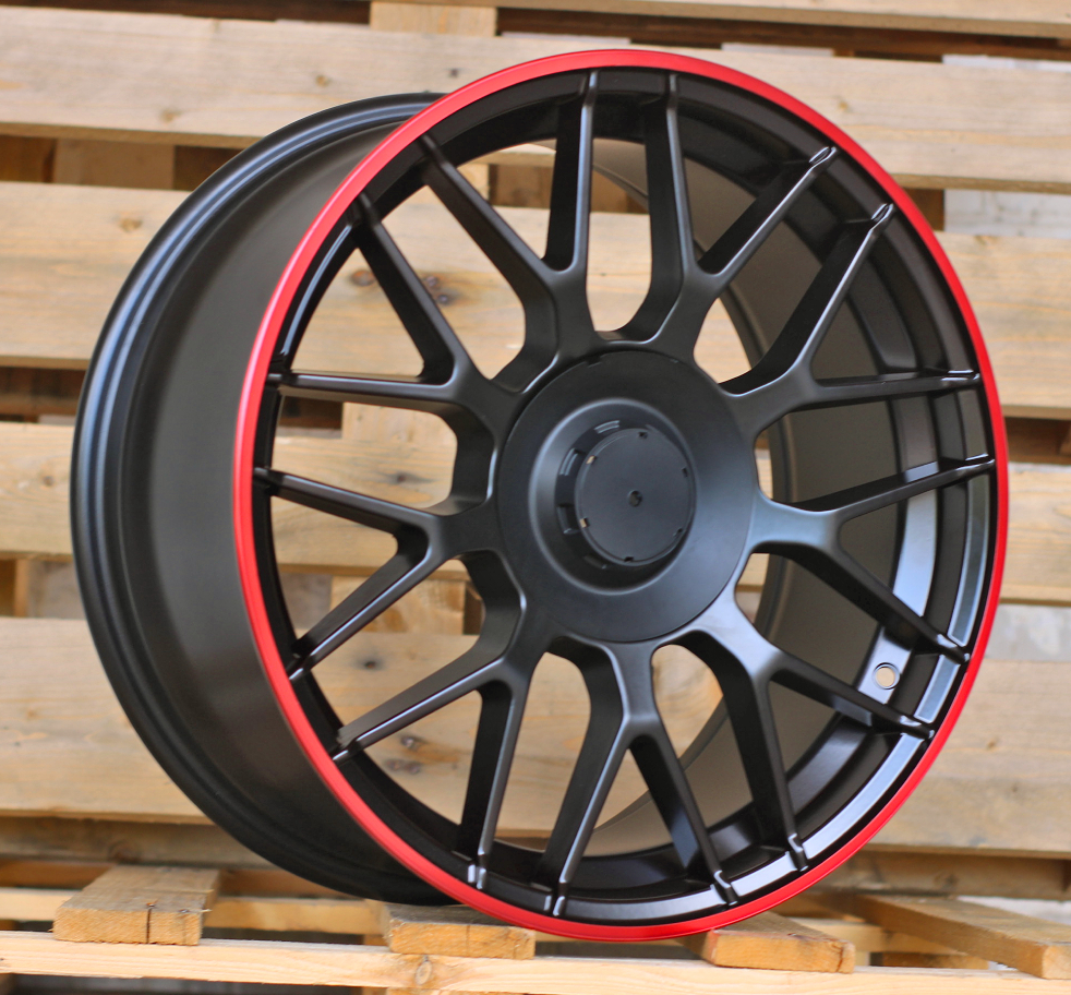 Mercedes REW020  Melns matēts R18 5X112 8.5J et35 66.6