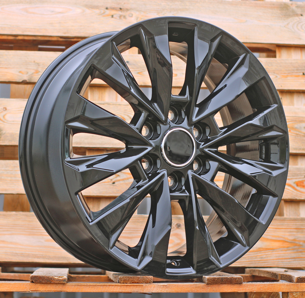 Toyota Y0185  Melns R20 6X139.7 8J et45 95.1