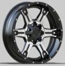 LU407  Melns ar pulētu virsmu R20 5X127 9J etM12 78.1