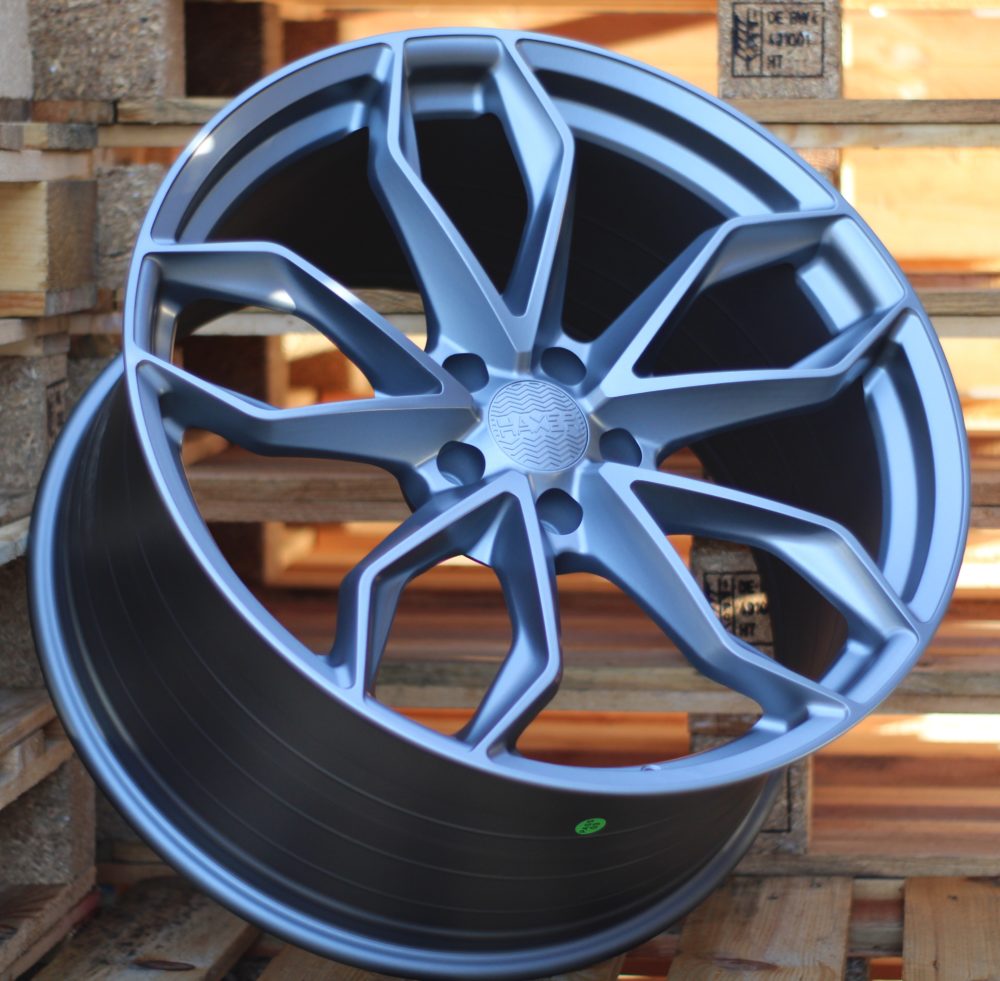 HX021  Pelēks Gunmetal pusmatēts R21 5X120 10.5J et38 72.6