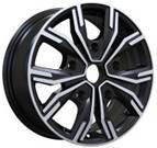 Ford 6408  Melns ar pulētu virsmu R16 5X160 6.5J et56 65.1
